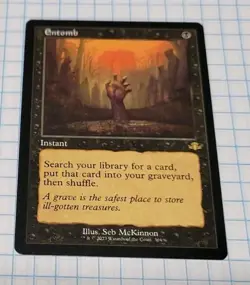 MTG Entomb - Retro Frame - DMR Dominaria Remastered 304 R - Image 1