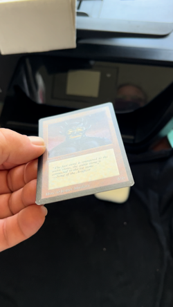 Magic the Gathering Beta Obsianus Golem NM - Image 2