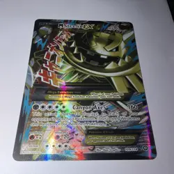 Pokemon M Steelix EX 109/114 XY - Steam Siege Full Art Ultra Rare Holo Mega - Image 2