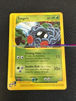 Tangela 112/147 Aquapolis Non-Holo Pokemon Card TCG - Image 2