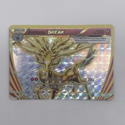 Pokemon Xerneas BREAK Rare Full Art Holo 82/114 150 HP XY Steam Siege - Image 1