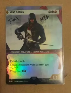 Arno Dorian Foil Assassin's Creed ACR MTG - Image 1