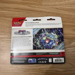 NEW! POKEMON TCG Scarlet & Violet Stellar Crown Card Bundle Trading Game Collect - Image 2