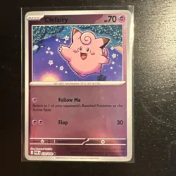 Pokemon TCG - Mega Evolution - Perfect Order - Clefairy - 030/088 -Rev Holo - Image 1
