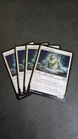 [MTG] [4x] Cursed Courtier - Wilds of Eldraine - NM - #9 - Image 1