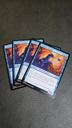 [MTG] [4x] Archive Dragon - Wilds of Eldraine - NM - #41 - Image 1