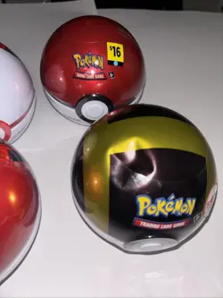 Pokemon Poke Ball Tin Unopened 4 Balls Total - Image 3