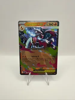 Pokemon Mega Charizard X ex 029 Me: Mega Evolution Promo Holo - Image 1