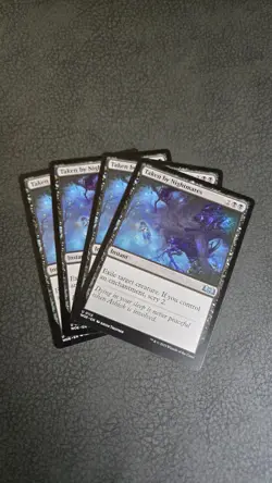 [MTG] [4x] Taken by Nightmares - Wilds of Eldraine - NM - #112 - Image 1