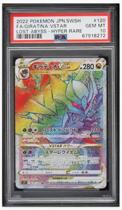 2022 🌈😺 PSA 10 - FA/Giratina VSTAR #120/100 Lost Abyss Hyper Rare - Image 1