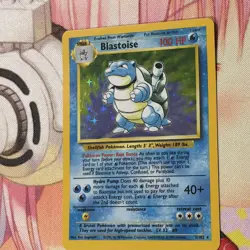 Pokemon TCG - Blastoise - 2/102 - Holo Rare - Base Set Unlimited [Light Play] - Image 3
