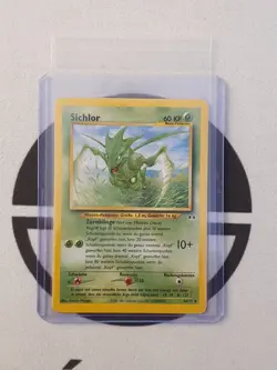 Pokemon Karte Sichlor 46/75 Neo Entdeckung Set Deutsch Pokemon Original TCG - Image 1