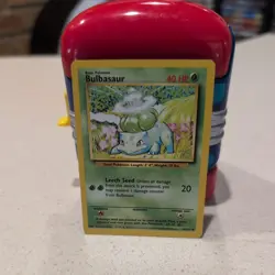 Pokemon TCG Bulbasaur Base Set 44/102 Regular Unlimited Common LP - Image 3