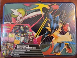 Pokemon TCG Collector Chest Tin 2025 Gardevoir Lucario. Mega Evolution. sealed - Image 1