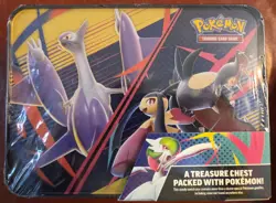 Pokemon TCG Collector Chest Tin 2025 Gardevoir Lucario. Mega Evolution. sealed - Image 2