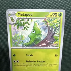 Metapod 011/165 Regular, Scarlet & Violet 151 Series - Pokemon TCG - Image 2