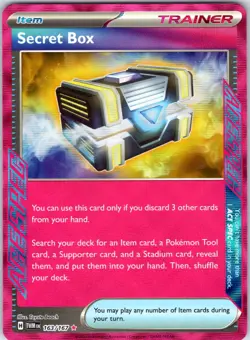 SECRET BOX 163/167 TWILIGHT MASQUERADE POKEMON NM/M - Image 1
