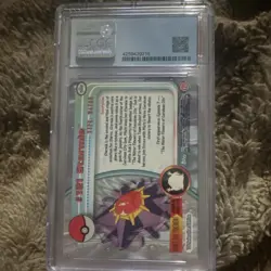 Pokemon Starmie Topps Series 3 Rainbow Foil #121 CGC 8 English 2000 - Image 2