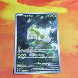 Pokemon Virizion Illustration Rare Holo Sv: White Flare 095/086 English 2025 - Image 1