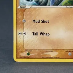 Pokemon Wooper 79/115 Unseen Forces Regular Non Holo LP - Image 5