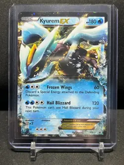 Kyurem EX BW37 Cosmos Holo Black Star Promo Pokemon 2012 Black & White - LP - Image 1