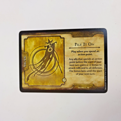 Dungeons and Dragons D&D 4E Neverwinter: Fortune Card - Pile It On - Image 1