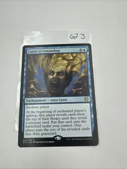 Curse of Unbinding R Commander: Innistrad: Midnight Hunt 12 NM MTG x1 - Image 1