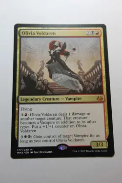 MTG Olivia Voldaren x1- -Modern Masters 2017-Lightly Played - Image 1