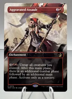 Aggravated Assault Anime: Magic the Gathering(mtg) - Image 1