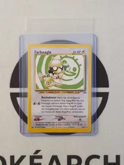 Pokemon Karte Farbeagle 30/75 Neo Entdeckung Set Deutsch Pokemon Original TCG - Image 1