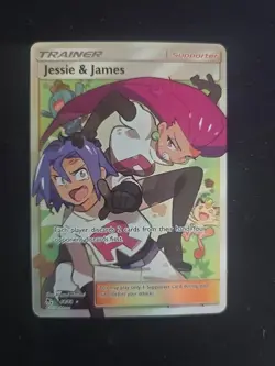 2019 Pokemon Jessie & James 68/68 Hidden Fates English Full Art Holo - Image 1