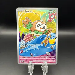 Pokemon TCG Alola First Partner Set Rowlet 043, Litten 044, Popplio 045 NM - Image 2