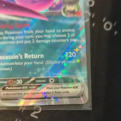 Pokemon TCG Team Rocket’s Crobat ex Prize Pack Series 8 122/182 NM Stamped - Image 4