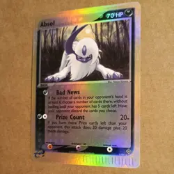 Pokemon TCG Absol EX Dragon 1/97 2003 - E Reader Reverse Holo LP - Image 3