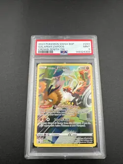 Galarian Zapdos SWSH283 Promo PSA 9 SWSH: Sword & Shield English Pokemon - Image 1