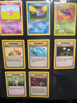 Vintage 1999 Pokemon FOSSIL Singles Complete Your Collection You Choose .99Cents - Image 4