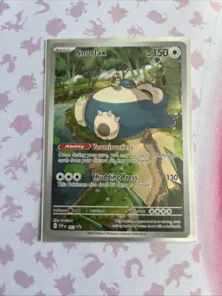 Pokemon TCG Snorlax 051 151 Promo - NM - Image 1