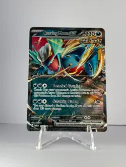 ROARING MOON EX 124/182 DOUBLE RARE PARADOX RIFT POKEMON NEAR MINT - Image 1