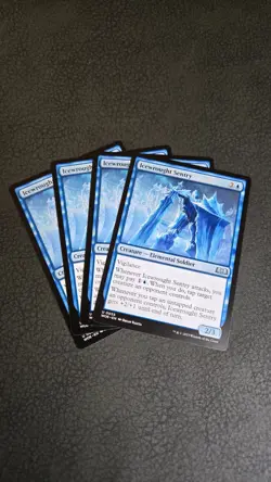 [MTG] [4x] Icewrought Sentry - Wilds of Eldraine - NM - #55 - Image 1