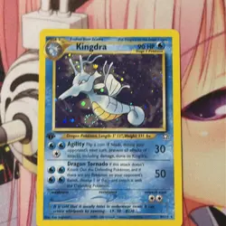Kingdra 8/111 Pokemon Neo Genesis 1st Edition Holo Rare - Image 2