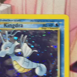 Kingdra 8/111 Pokemon Neo Genesis 1st Edition Holo Rare - Image 5