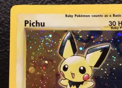 Pokemon Pichu 1st Edition Holo Rare Neo Genesis 12/111 WOTC Vintage 2000 - Image 3