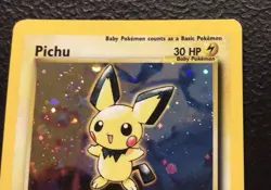 Pokemon Pichu 1st Edition Holo Rare Neo Genesis 12/111 WOTC Vintage 2000 - Image 4