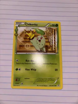 Chikorita, Radiant Collection NM, Regular Common, Pokemon - Image 1