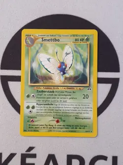 Pokemon Karte Smettbo 19/75 Neo Entdeckung Set Deutsch Pokemon Original TCG - Image 2