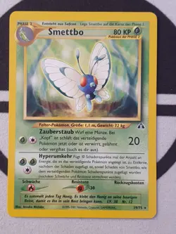 Pokemon Karte Smettbo 19/75 Neo Entdeckung Set Deutsch Pokemon Original TCG - Image 3