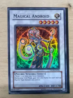 Yugioh: Magical Android - TDGS-EN043 - Super Rare - Unlimited - LP - Image 1