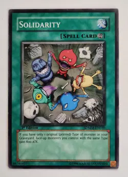 Solidarity SDMM-EN030 Machina Mayhem 1st Edition Spell Yu-Gi-Oh! LP - Image 1