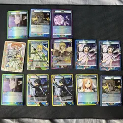 Union Arena 72 Card Lot SR UR Kurama Yusuke Maes Hughes Anime TCG Bundle 72Cards - Image 4