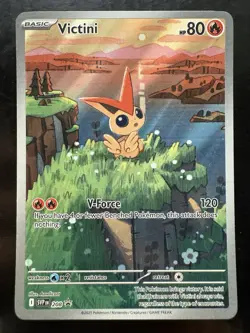 Pokemon Victini 208 Sv: Scarlet & Violet Promo Cards Holo (NM) - Image 1